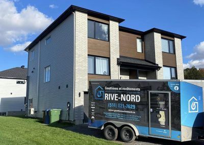 Projets, Gouttières et revêtements Rive-Nord